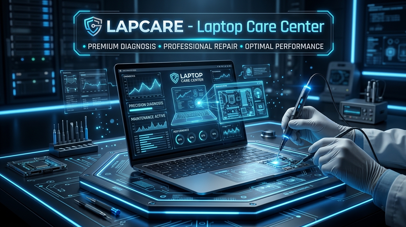 Lapcare - Laptop Care Center diagnostic and repair workstation